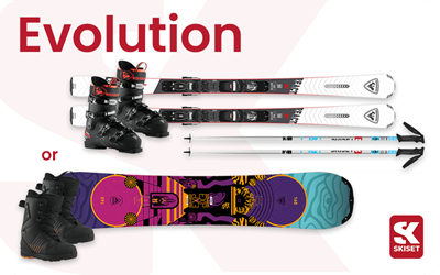Evolution skiset