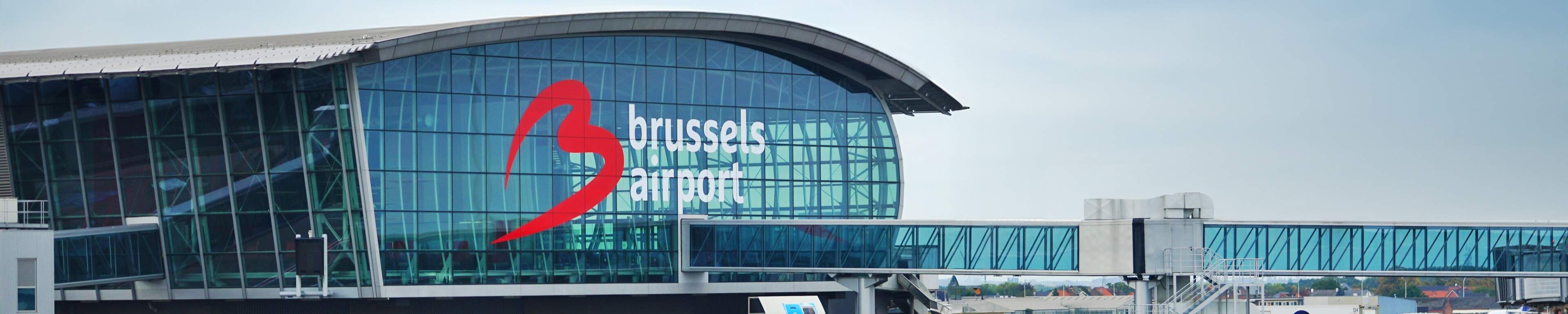 Brussels Airport vliegveld gebouw