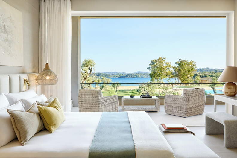 hotel ikos Odisia deluxe bungalow suite zeezicht