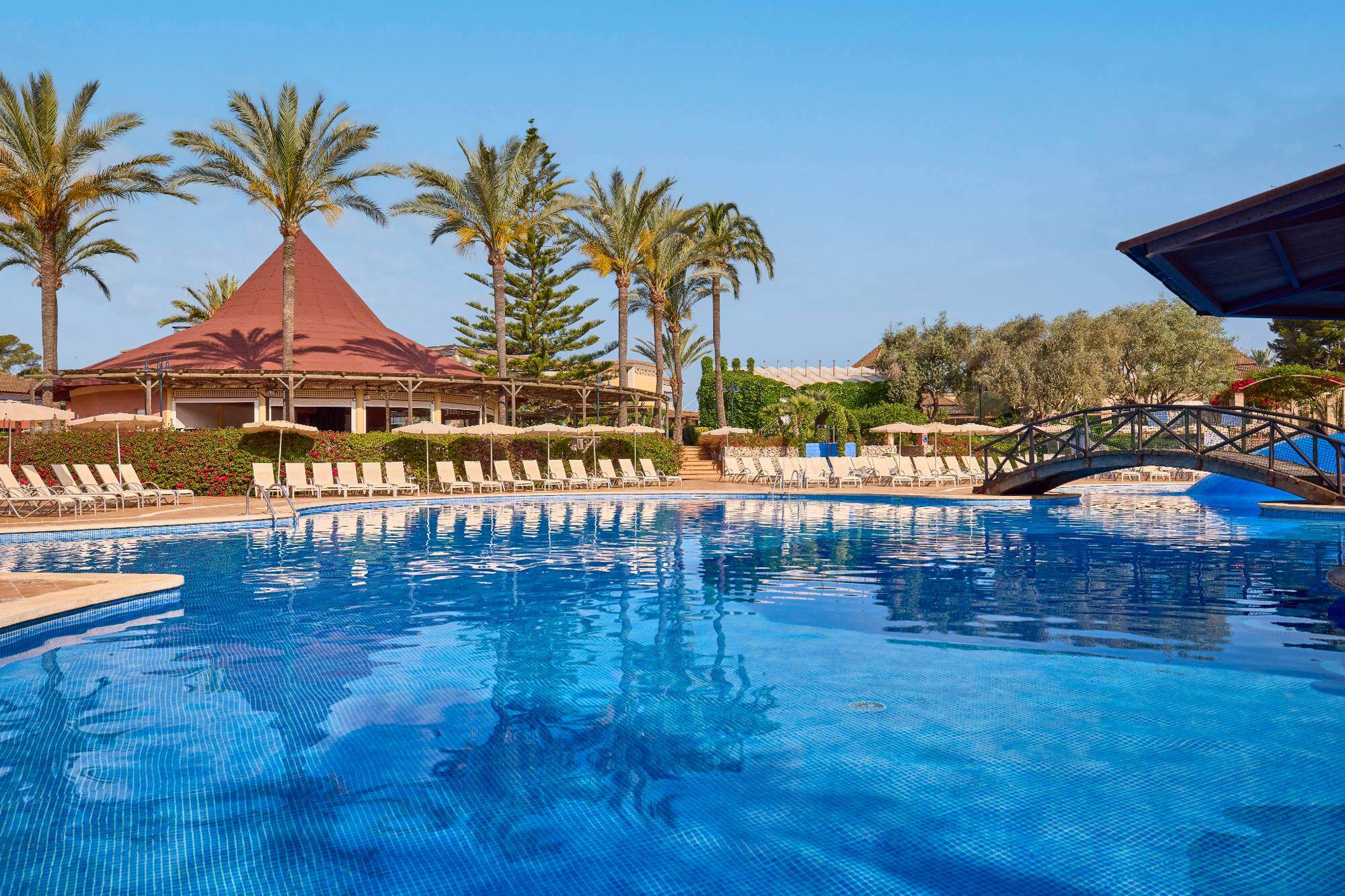 zafiro hotel can picafort zwembad