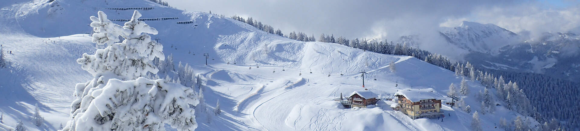 Berglandschap van Wagrain in Oostenrijk