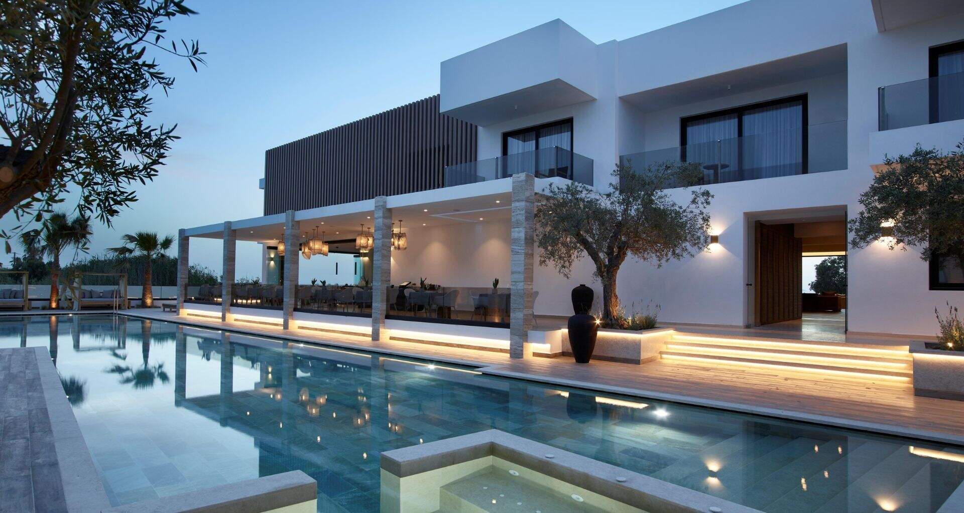 Lango design hotel in Griekenland met prachtig zwembad