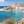 Zonnige kust van Mykonos, Griekenland