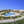 Vakantiepark in Algarve, Portugal met zwembad en blauwe lucht