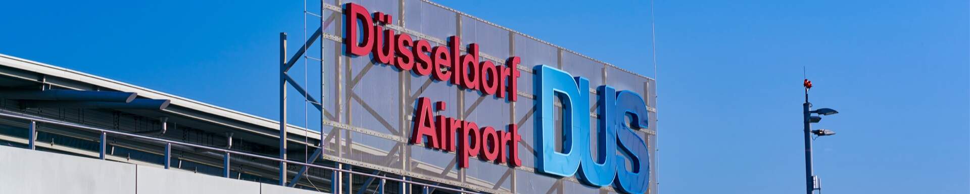 Dusseldorf airport vliegveld