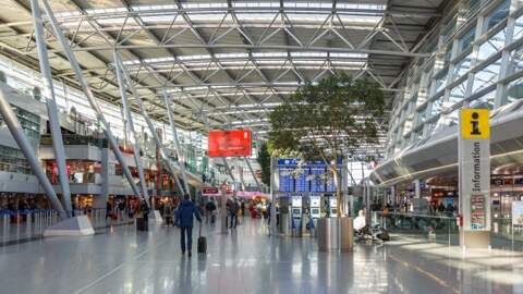 Dusseldorf airport luchthaven