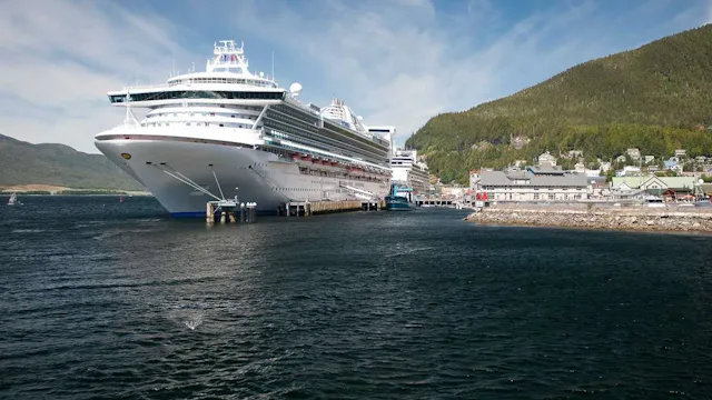 Cruise terminal Anchorage, Alaska